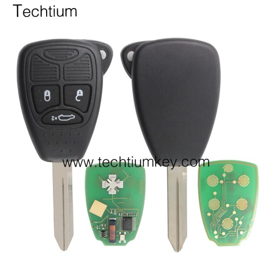 433Mhz 7941 chip FCCID-M3N5WY72XX (2004-2007) compatible with OHT692427AA (2006-2010) 3 button remote key for Chrylser